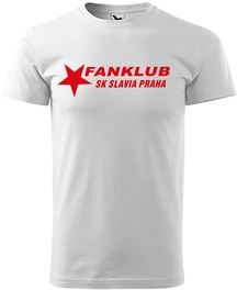 Tričko s nápisem FK, bílé
